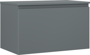 Mexen Orio dulap de baie pentru chiuvetă 80 cm cu blat, 1 sertar, grafit mat - 91A10-08047-1-BFC66