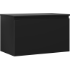 Mexen Orio fekete matt pult alatti fürdőszobai szekrény 80 cm, 1 fiók - 91A10-08047-1-BFC71