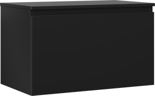 Mexen Orio dulap de baie sub chiuvetă 80 cm cu blat, 1 sertar, negru mat - 91A10-08047-1-BFC71