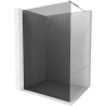 Mexen Kioto zuhanyfal Walk-in 100 x 200 cm, grafit 8 mm, króm - 800-100-101-01-40
