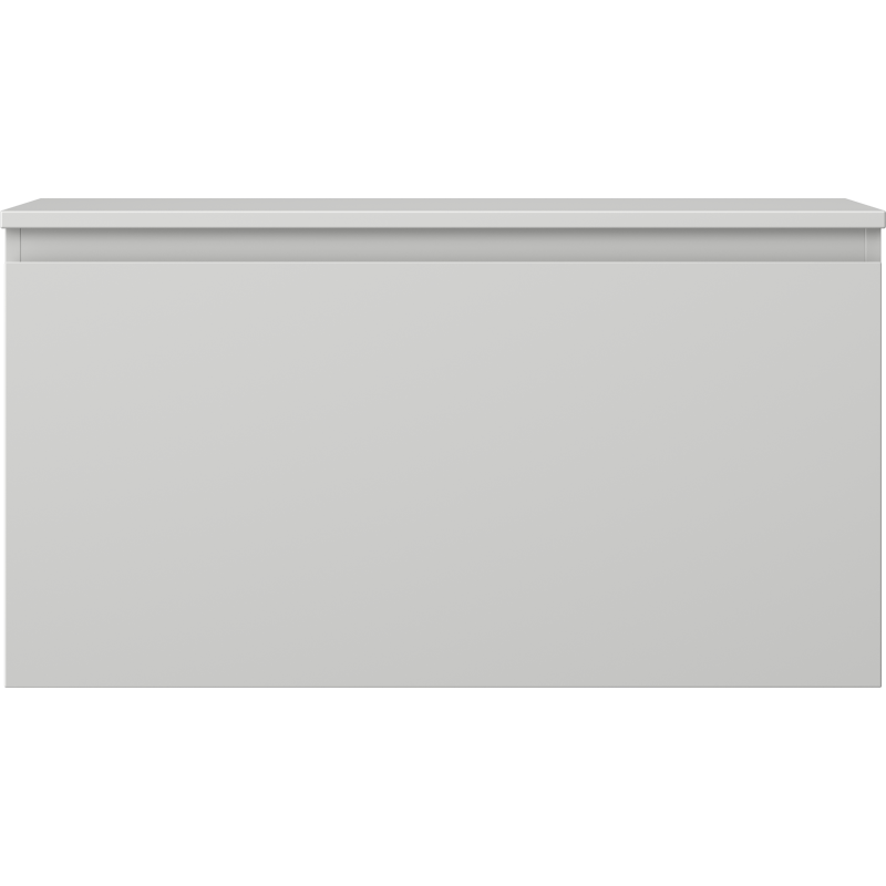 Mexen Orio dulap baie de 90 cm cu blat, 1 sertar, gri mat - 91A10-09047-1-BFC62