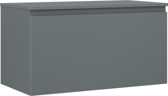 Mexen Orio dulap baie sub chiuvetă 90 cm cu blat, 1 sertar, grafit mat - 91A10-09047-1-BFC66