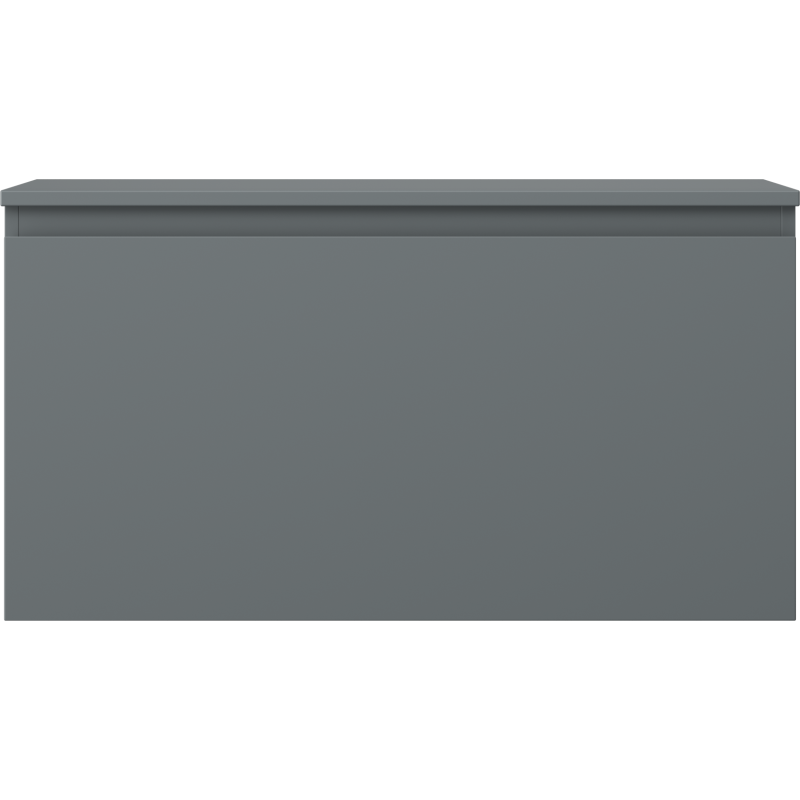 Mexen Orio fürdőszobai mosdó alatti szekrény 90 cm munkalappal, 1 fiók, matt grafit - 91A10-09047-1-BFC66