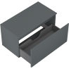 Mexen Orio dulap baie sub chiuvetă 90 cm cu blat, 1 sertar, grafit mat - 91A10-09047-1-BFC66