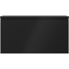 Dulap baie Mexen Orio sub chiuvetă 90 cm cu blat, 1 sertar, negru mat - 91A10-09047-1-BFC71