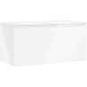 Mexen Orio dulap de baie sub chiuvetă 100 cm cu blat, 1 sertar, alb lucios - 91A10-10047-1-BFC00
