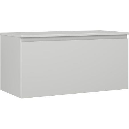 Mexen Orio dulap baie sub chiuvetă 100 cm cu blat, 1 sertar, gri mat - 91A10-10047-1-BFC62