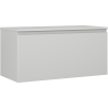 Mexen Orio dulap baie sub chiuvetă 100 cm cu blat, 1 sertar, gri mat - 91A10-10047-1-BFC62