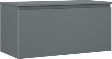 Mexen Orio dulap baie sub lavoar 100 cm cu blat, 1 sertar, grafit mat - 91A10-10047-1-BFC66