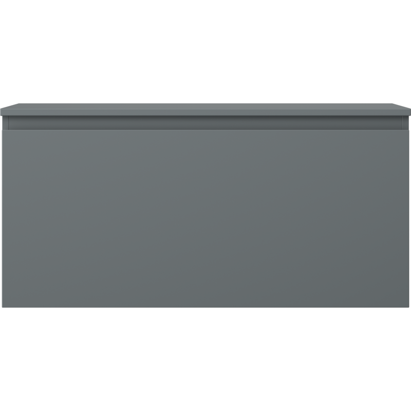 Mexen Orio dulap de baie sub chiuvetă 100 cm cu blat, 1 sertar, grafit mat - 91A10-10047-1-BFC66