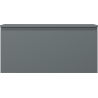 Mexen Orio dulap de baie sub chiuvetă 100 cm cu blat, 1 sertar, grafit mat - 91A10-10047-1-BFC66