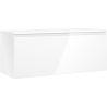 Mexen Orio dulap baie pentru lavoar 120 cm cu blat, 1 sertar, alb lucios - 91A10-12047-1-BFC00
