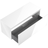 Mexen Orio dulap baie pentru lavoar 120 cm cu blat, 1 sertar, alb lucios - 91A10-12047-1-BFC00