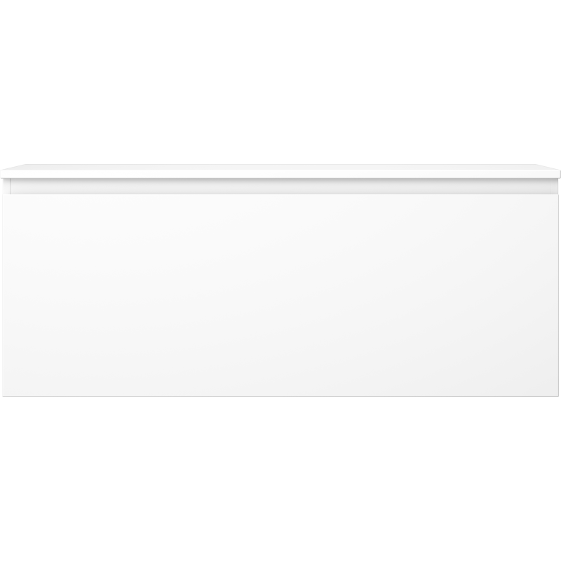 Mexen Orio dulap baie sub chiuvetă 120 cm cu blat, 1 sertar, alb mat - 91A10-12047-1-BFC01