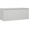 Dulap de baie Mexen Orio de 120 cm cu blat, 1 sertar, gri mat - 91A10-12047-1-BFC62