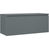 Mexen Orio dulap baie pentru chiuvetă 120 cm cu blat, 1 sertar, grafit mat - 91A10-12047-1-BFC66