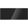 Mexen Orio dulap pentru baie sub lavoar de 120 cm cu blat, 1 sertar, negru lucios - 91A10-12047-1-BFC70