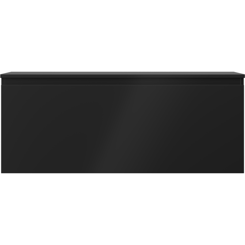 Mexen Orio dulap de baie sub lavoar 120 cm cu blat, 1 sertar, negru mat - 91A10-12047-1-BFC71