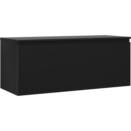Mexen Orio dulap de baie pentru lavoar 120 cm cu blat, 1 sertar, negru mat - 91A10-12047-1-BFC71