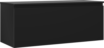 Mexen Orio dulap de baie pentru lavoar 120 cm cu blat, 1 sertar, negru mat - 91A10-12047-1-BFC71