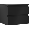 Mexen Orio dulap baie sub chiuvetă 60 cm cu blat, 2 sertare, negru mat - 91A10-06047-2-BFFC71