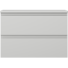 Mexen Orio dulap baie de 70 cm cu blat, 2 sertare, gri mat - 91A10-07047-2-BFFC62