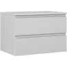 Mexen Orio dulap baie de 70 cm cu blat, 2 sertare, gri mat - 91A10-07047-2-BFFC62