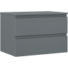 Mexen Orio dulap baie sub chiuvetă 70 cm cu blat, 2 sertare, grafit mat - 91A10-07047-2-BFFC66