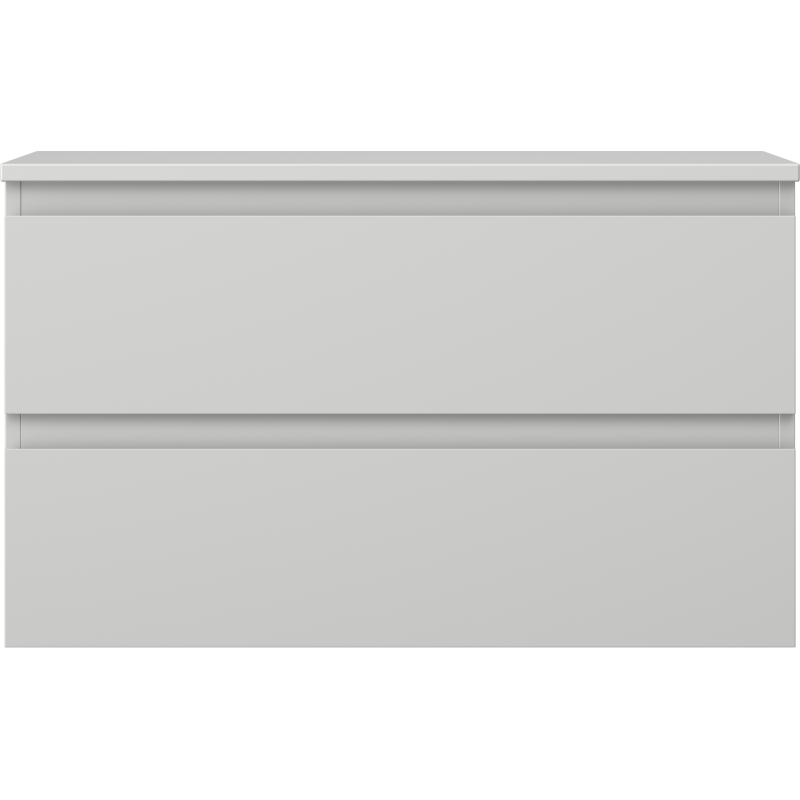 Mexen Orio dulap baie sub chiuvetă 80 cm cu blat, 2 sertare, gri mat - 91A10-08047-2-BFFC62