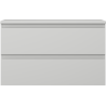 Mexen Orio dulap baie sub chiuvetă 80 cm cu blat, 2 sertare, gri mat - 91A10-08047-2-BFFC62