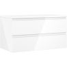 Mexen Orio dulap baie sub chiuvetă 90 cm cu blat, 2 sertare, alb lucios - 91A10-09047-2-BFFC00