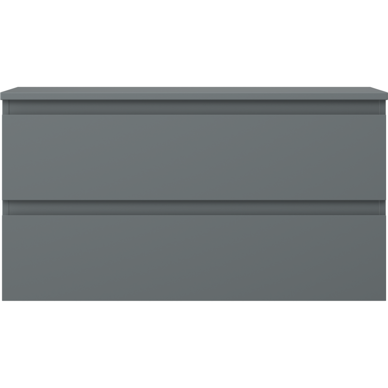 Mexen Orio dulap de baie sub lavoar 90 cm cu blat, 2 sertare, grafit mat - 91A10-09047-2-BFFC66