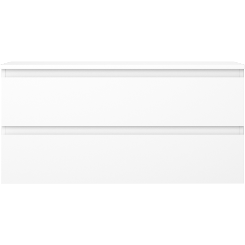 Mexen Orio dulap de baie pentru chiuvetă 100 cm cu blat, 2 sertare, alb mat - 91A10-10047-2-BFFC01