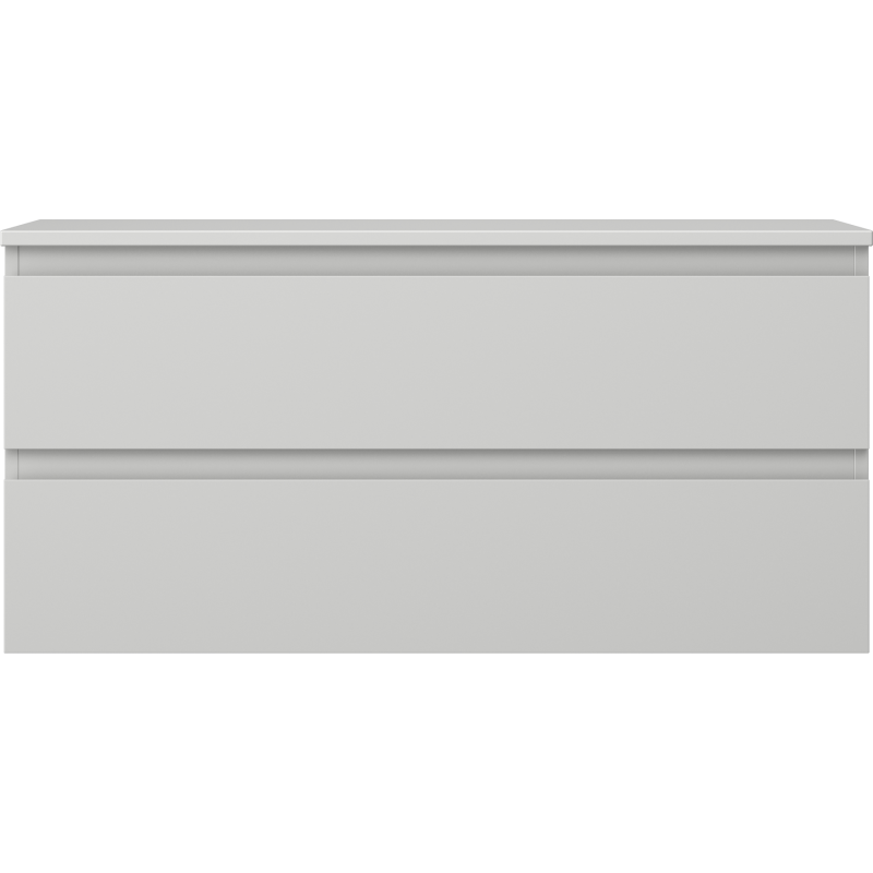 Mexen Orio dulap baie sub chiuvetă 100 cm cu blat, 2 sertare, gri mat - 91A10-10047-2-BFFC62