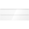 Mexen Orio dulap baie sub lavoar 120 cm cu blat, 2 sertare, alb lucios - 91A10-12047-2-BFFC00