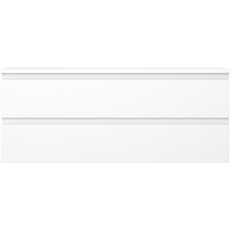 Mexen Orio dulap baie pentru chiuvetă 120 cm cu blat, 2 sertare, alb mat - 91A10-12047-2-BFFC01