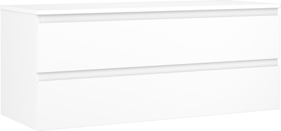 Mexen Orio dulap de baie sub chiuvetă 120 cm cu blat, 2 sertare, alb mat - 91A10-12047-2-BFFC01