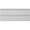 Mexen Orio dulap baie sub chiuvetă 120 cm cu blat, 2 sertare, gri mat - 91A10-12047-2-BFFC62