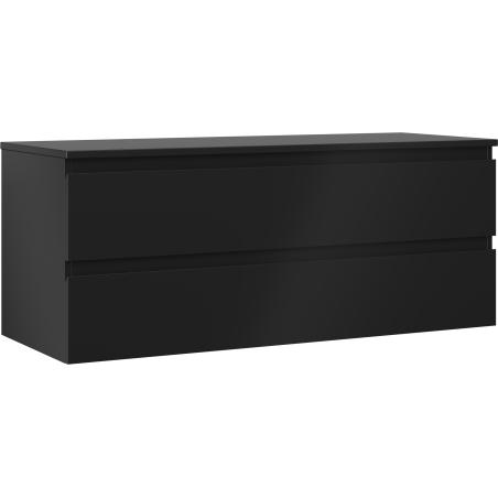 Mexen Orio dulap baie sub chiuvetă 120 cm cu blat, 2 sertare, negru mat - 91A10-12047-2-BFFC71