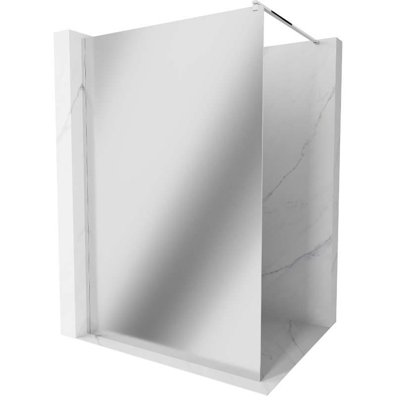 Mexen Kioto 80 x 200 cm-es Walk-in zuhanyfal, tükör 8 mm, króm - 800-080-101-01-50