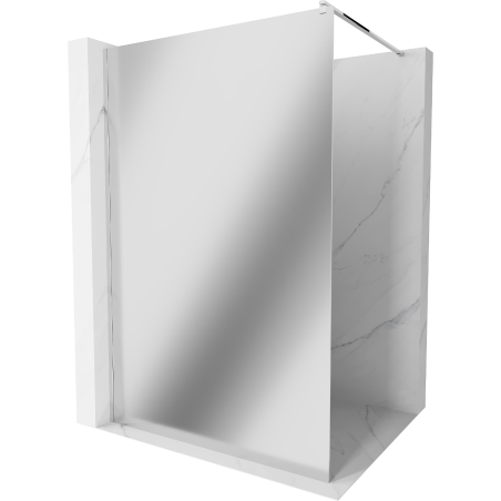 Mexen Kioto 80 x 200 cm-es Walk-in zuhanyfal, tükör 8 mm, króm - 800-080-101-01-50