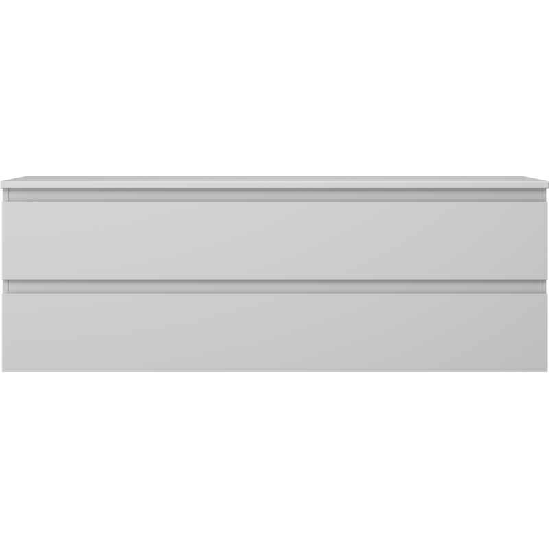 Mexen Orio dulap de baie sub lavoar 140 cm cu blat, 2 sertare, gri mat - 91A10-14047-2-BFFC62