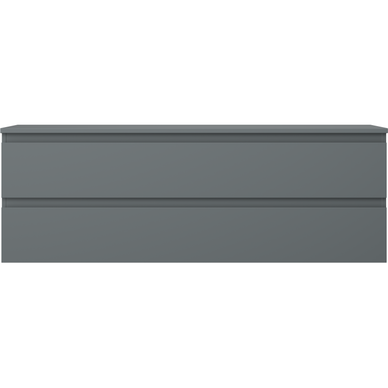 Mexen Orio dulap baie sub chiuvetă 140 cm cu blat, 2 sertare, grafit mat - 91A10-14047-2-BFFC66