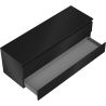 Mexen Orio dulap baie sub lavoar 140 cm cu blat, 2 sertare, negru mat - 91A10-14047-2-BFFC71