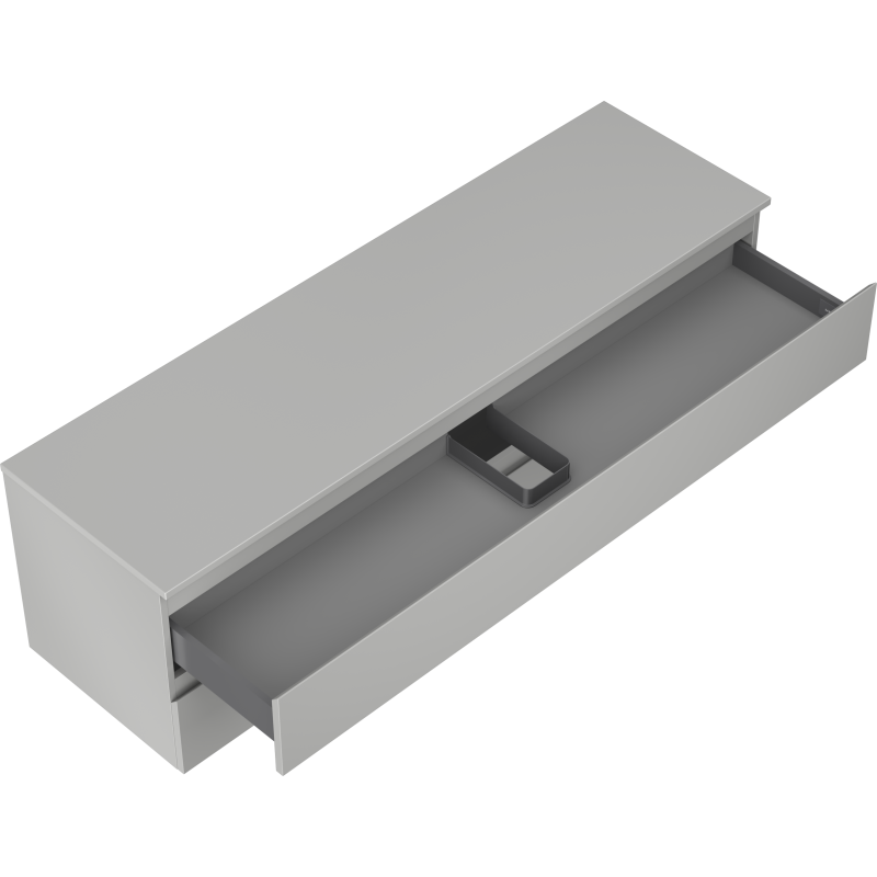 Mexen Orio dulap de baie sub chiuvetă 160 cm cu blat, 2 sertare, gri mat - 91A10-16047-2-BFFC62