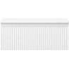 Mexen Rivel dulap baie sub chiuvetă 60 cm cu blat, 1 sertar, canelat, alb mat - 91A20-06023-1-BFC01