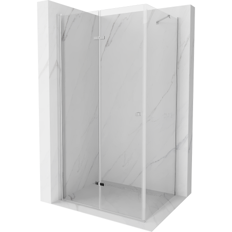 Mexen Lima cabina de duș pliabilă 115 x 80 cm, transparentă, crom - 856-115-080-01-00