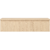 Mexen Rivel dulap baie pentru montaj sub lavoar 100 cm cu blat, 1 sertar, cu caneluri, stejar - 91A20-10023-1-BFC81