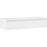 Mexen Rivel dulap baie sub chiuvetă 120 cm cu blat, 1 sertar, canelată, alb mat - 91A20-12023-1-BFC01