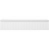 Mexen Rivel dulap baie sub chiuvetă 120 cm cu blat, 1 sertar, canelată, alb mat - 91A20-12023-1-BFC01